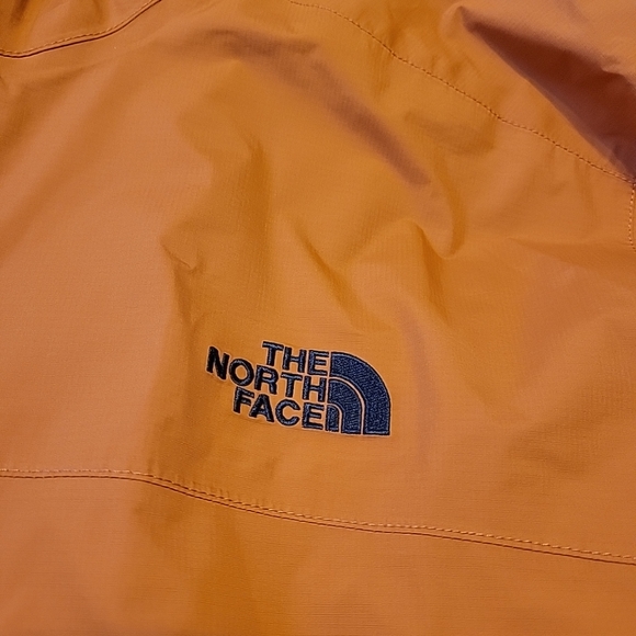 The North Face Windbreaker Adult XXL Dark Orange Full Zip Dry Vent Jacket Pocket - Picture 14 of 15